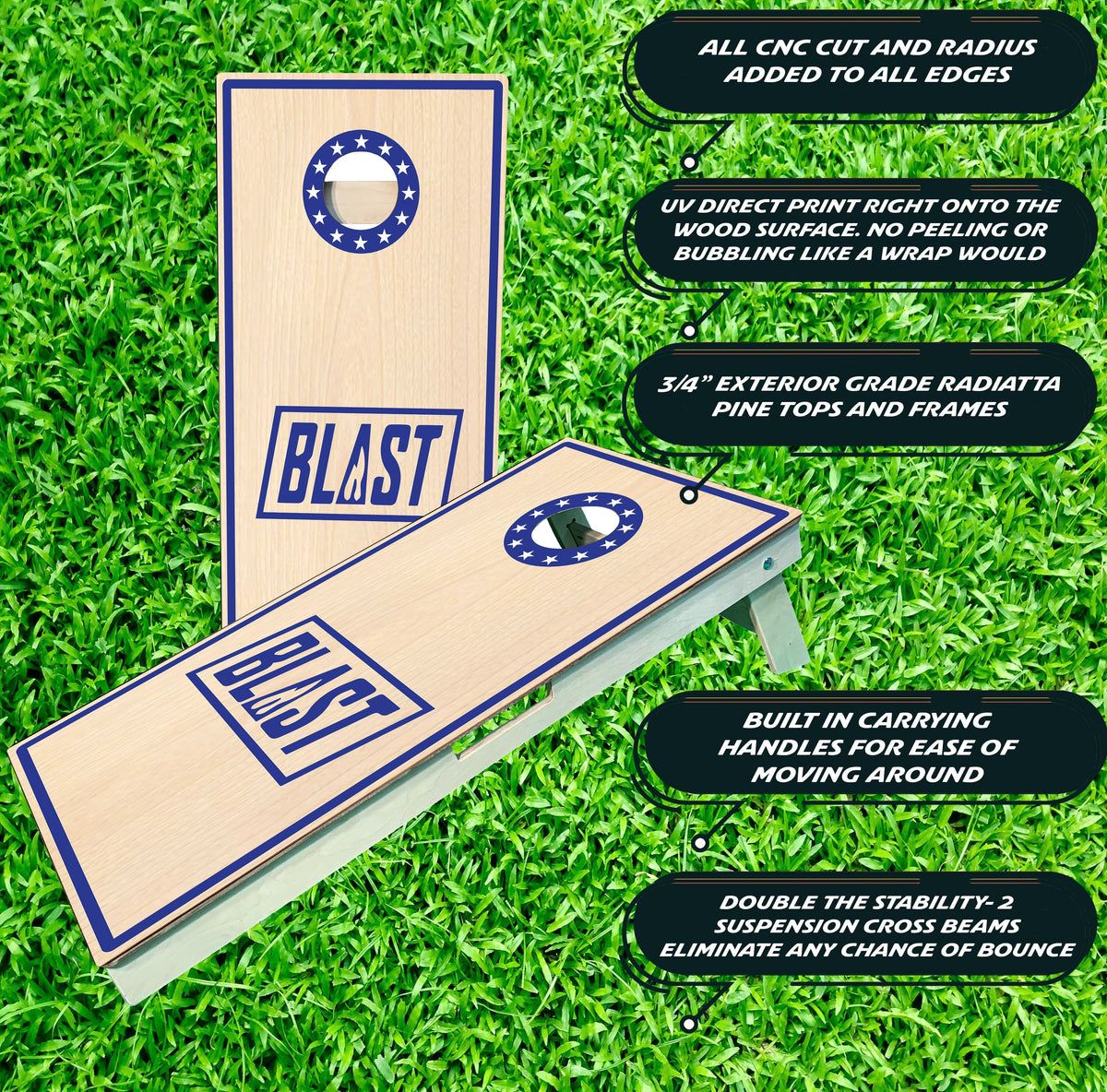 Pro Style Cornhole Boards