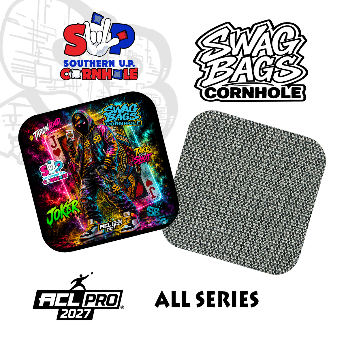 SUP Cornhole x Swag Bags — Jack of Hearts (Available in all Series)